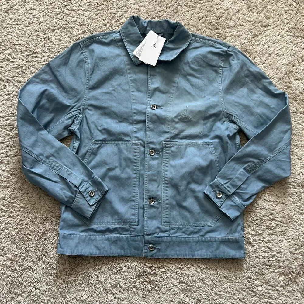 Air Jordan Men's Essentials Chicago Workwear Jacket Blue